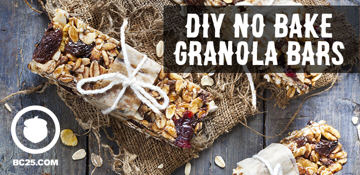 DIY No Bake Granola Bar Recipe