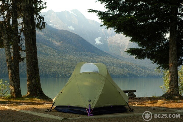 bowron lakes camping