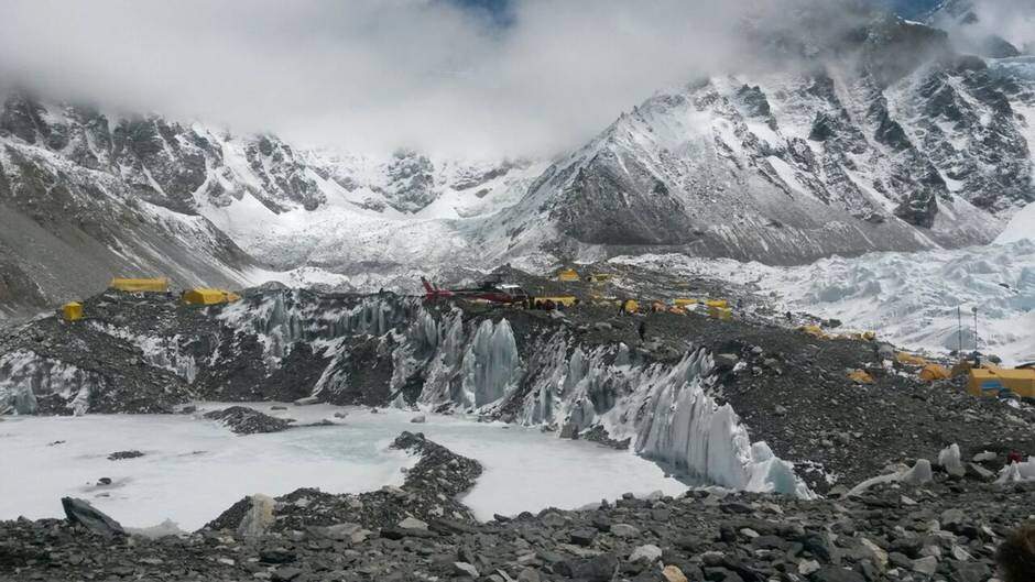 Hit by Avalanche: Everest Base Camp Video